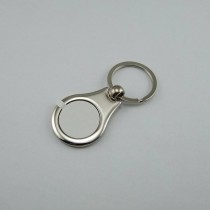 blank metal key chains for sublimation key ring for hermal transfer printing blank supplies