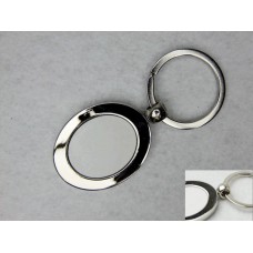 blank metal key chains for sublimation key ring for hermal transfer printing blank supplies