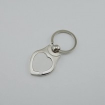 blank metal key chains for sublimation key ring for hermal transfer printing blank supplies