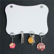 sublimation blank mdf Key listing Hanging plate can print custom design or photo by hermal transfer printing