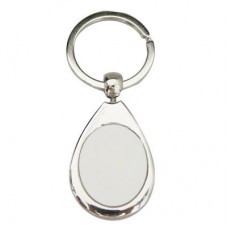 blank metal key chains for sublimation key ring for hermal transfer printing blank supplies