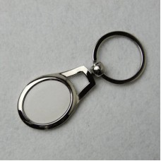 blank metal key chains for sublimation key ring for hermal transfer printing blank supplies