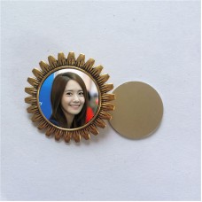 blank pins for sublimation women retro vintage antique Rome jewelry brooches for thermal transfer printing wholesales