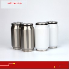 stainless steel vacuum cup for sublimation Vacuum cup diy personalized customized coke cans cups