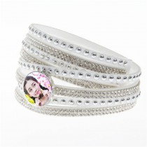 sublimation multi-storey button bracelet bracelets bangles 