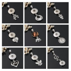 necklaces pendants for dye sublimation mum love button necklace pendant hot transfer blank material custom gifts 9 styles