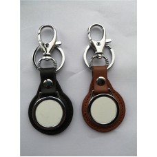 sublimation blank pu leather  keychains