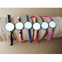 sublimation blank bronze rope  bracelets  bangles