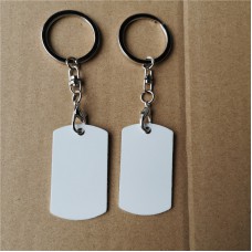 sublimation blank keychains rings