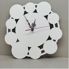 blank sublimation mdf wall clocks sublimation wall clock personality gift wholesales