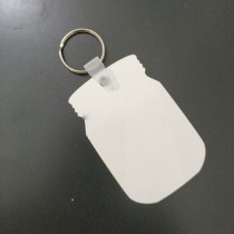 blank sublimation  MDF key chain dye sublimation keychains personality gift wholesales