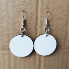 sublimation blank mdf earrings