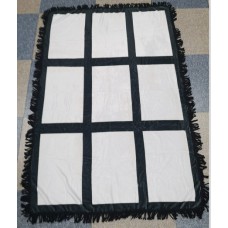 sublimation 9 panel blanket