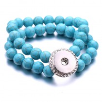 sublimation bead button bracelet bracelets bangle bbrs143