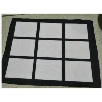 sublimation 9panel  linen blank Table mat