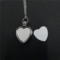 sublimation urn necklace pendant