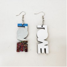 sublimation blank mdf earrings earring