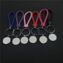 sublimation rope keychains 