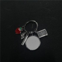 sublimation teacher  keychains