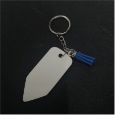 sublimation grad graduation pencil mdf keychains with tassel