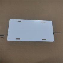 sublimation blank  aluminum  License plate