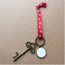 sublimation key christmas ornament 