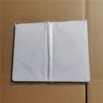 sublimation blank pu leather Waitress book