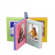 sublimation mini PET plastic photo frame fridge magnet