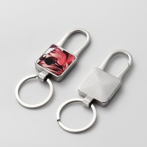 sublimation blank metal keychains