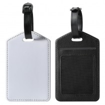 sublimation blank Luggage tag with pocket