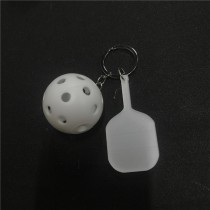 sublimation ball keychains with white Acrylic