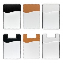 sublimation blank pu leather card holder