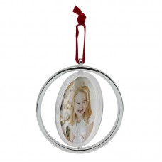 sublimation plastics christmas ornaments, Can rotate