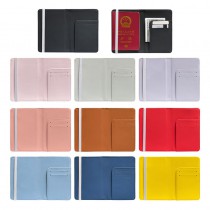 hot style sublimation blank pu leather  passport cover two sided printing