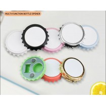 sublimation blank wine bottle cap bottle opener  fridge magnet