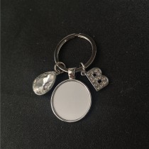 sublimation blank wing keychains key ring -002  wings  letter